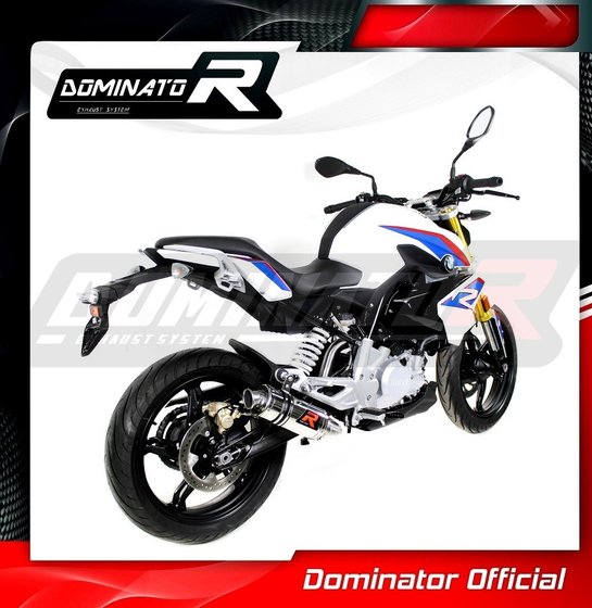 G 310 R (2016 - 2022) exhaust silencer gp1 | Dominator