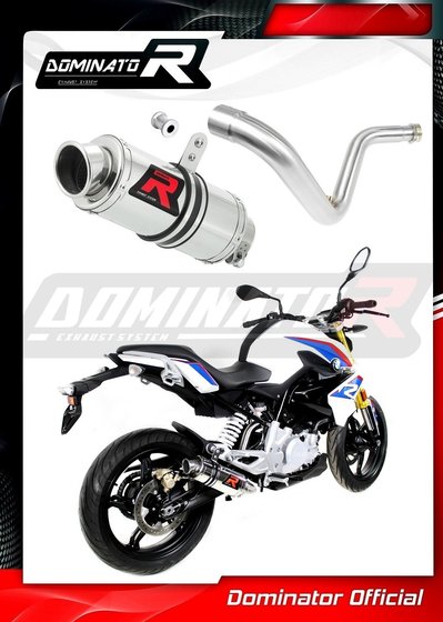 G 310 R (2016 - 2022) exhaust silencer gp1 | Dominator