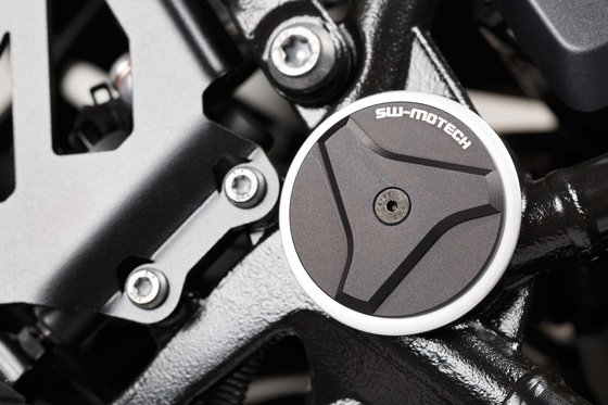 R 1250 RT (2019 - 2022) frame cap set black | SW-MOTECH