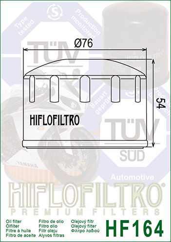 HP2 SPORT (2008 - 2010) oil filter | Hiflofiltro