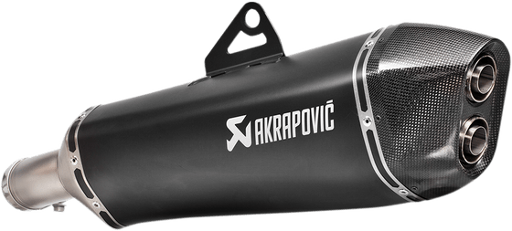 F 800 GS (2008 - 2017) titanium slip-on line muffler for f700/800gs | AKRAPOVIC