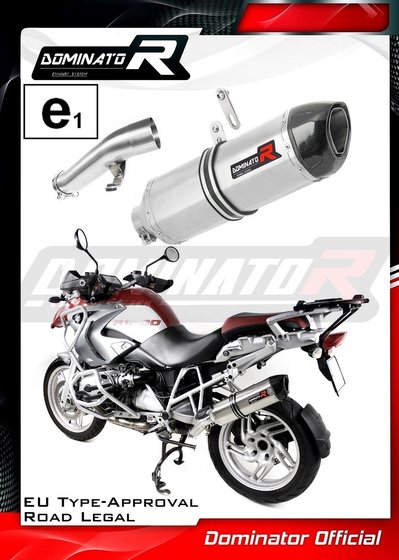 R 1200 GS ADVENTURE (2004 - 2007) homologated exhaust silencer hp1 | Dominator