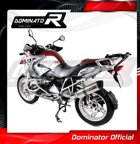 R 1200 GS ADVENTURE (2004 - 2007) homologated exhaust silencer hp1 | Dominator