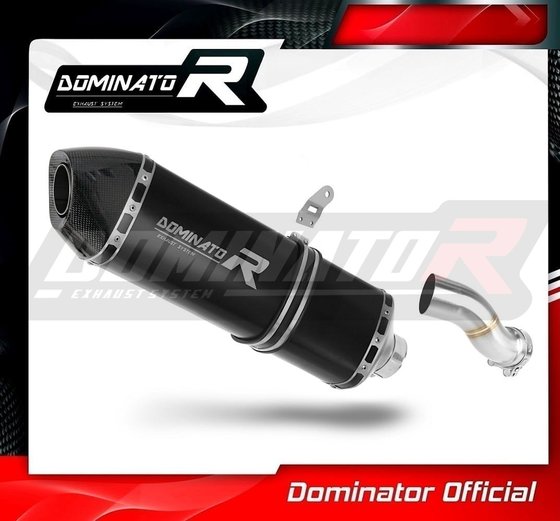 R 1250 GS ADVENTURE (2018 - 2022) exhaust silencer muffler hp7 black | Dominator