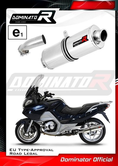 R 1200 RT (2010 - 2013) homologated exhaust silencer oval | Dominator