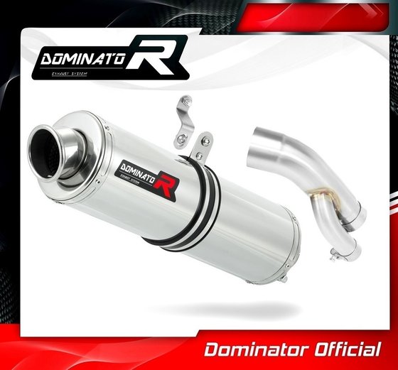 S 1000 RR (2017 - 2018) homologated exhaust silencer round | Dominator