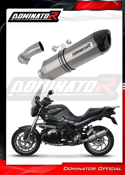 R 1200 R (2010 - 2014) exhaust silencer muffler titanium hp1 | Dominator