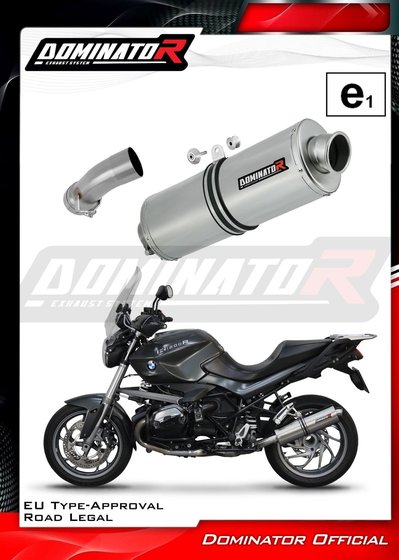 R 1200 R (2010 - 2014) eu approved exhaust silencer ov | Dominator