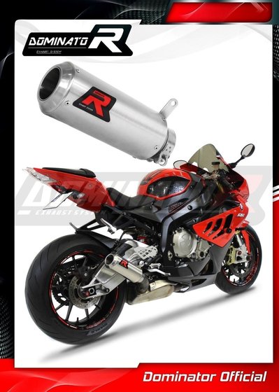 S 1000 RR (2009 - 2011) exhaust silencer muffler gp | Dominator