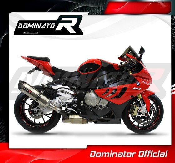 S 1000 RR (2009 - 2011) homologated exhaust silencer hp1 | Dominator