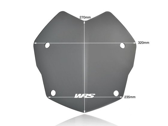 R 1250 GS (2019 - 2022) rallye windshield for bmw r1250gs | WRS