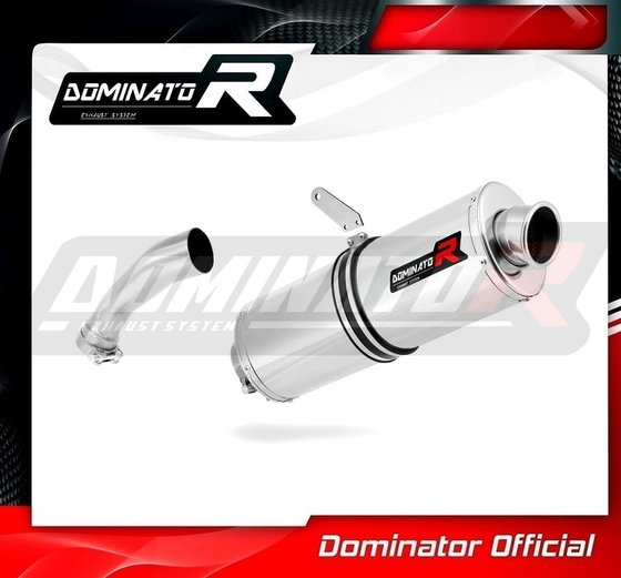 R 1200 GS ADVENTURE (2010 - 2012) homologated exhaust silencer round | Dominator