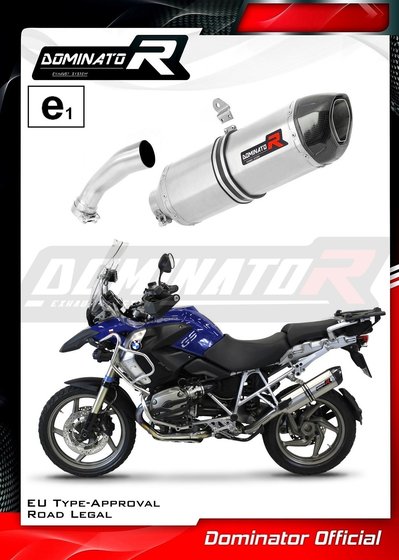 R 1200 GS ADVENTURE (2008 - 2009) eu approved exhaust silencer hp1 | Dominator