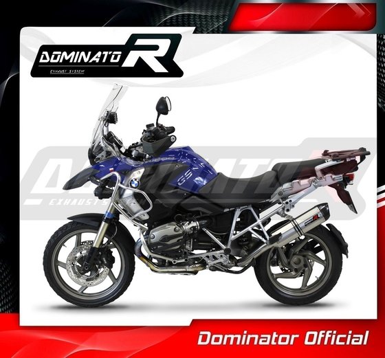 R 1200 GS ADVENTURE (2008 - 2009) eu approved exhaust silencer hp1 | Dominator