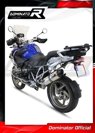 R 1200 GS ADVENTURE (2008 - 2009) eu approved exhaust silencer hp1 | Dominator