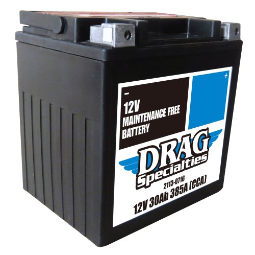 R 90 (1973 - 1976) battery drag yix30l-ft and battery drag ytx30l-ft-bs | DRAG SPECIALTIES BATTERIES