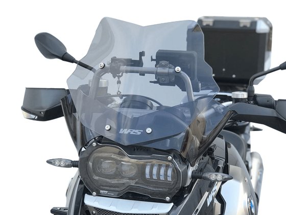 R 1200 GS ADVENTURE (2006 - 2012) smoked led rally windscreen | WRS