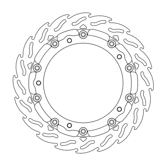 R NINET RACER (2017 - 2021) flame racing brake rotor | MOTO-MASTER