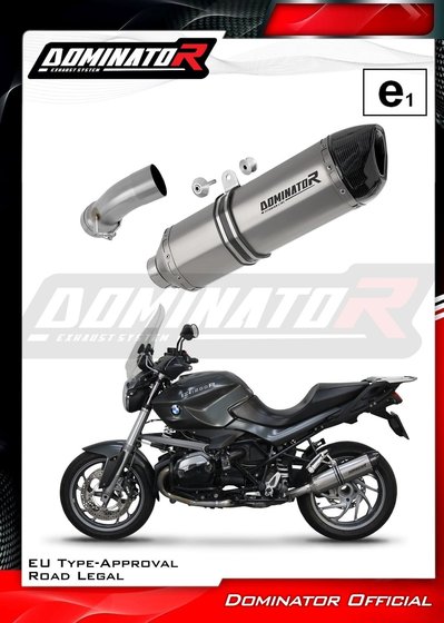 R 1200 R (2010 - 2014) eu approved exhaust silencer titanium hp1 | Dominator