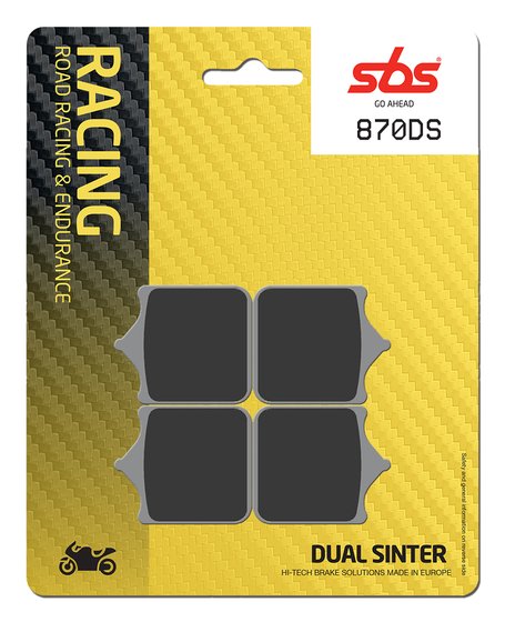 S 1000 R (2017 - 2017) sbs brakepads dual sinter | DOPPLER