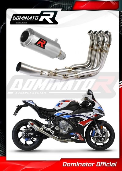 M 1000 RR (2021 - 2022) full exhaust system silencer gp | Dominator