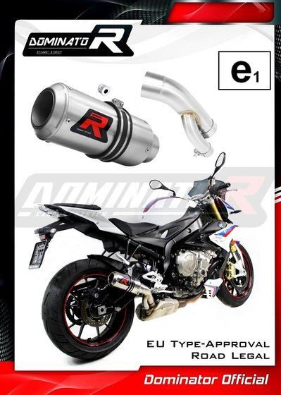 S 1000 R (2017 - 2020) homologated exhaust silencer gp | Dominator