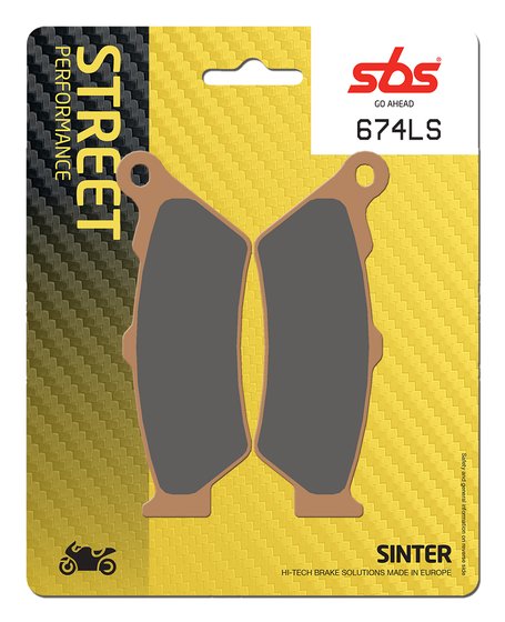 R 1200 RS (2014 - 2018) brakepads sintered rear | SBS