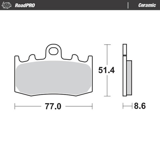 R 1150 GS ADVENTURE (2002 - 2005) ceramic brake pad | MOTO-MASTER