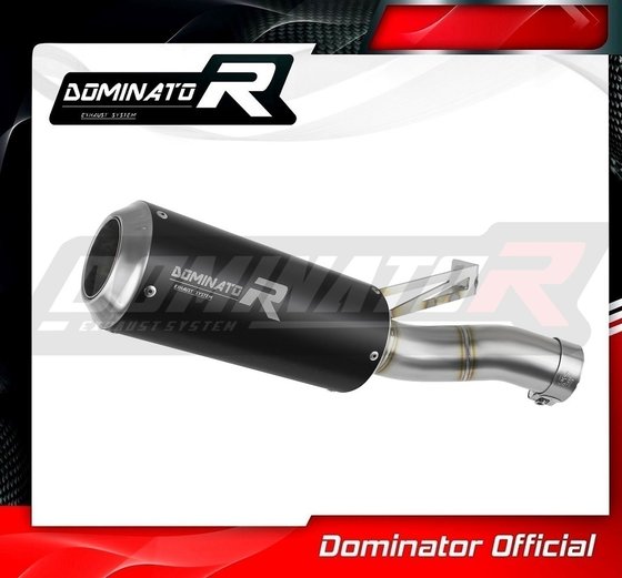 F 900 R (2020 - 2021) exhaust silencer muffler gp black | Dominator