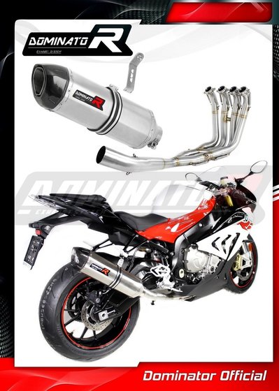 S 1000 RR (2017 - 2018) exhaust full system manifold silencer hp1 | Dominator