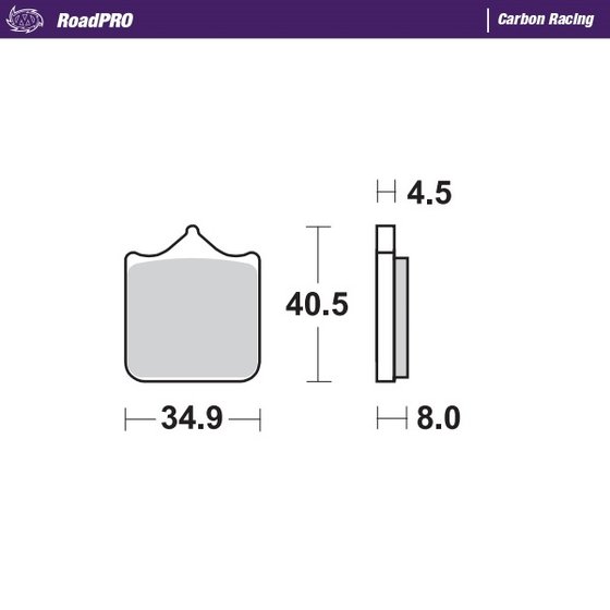 S 1000 RR (2010 - 2020) carbon racing brake pads | MOTO-MASTER