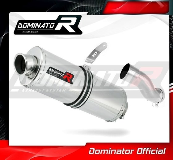 R 1200 GS ADVENTURE (2013 - 2018) homologated exhaust silencer oval | Dominator