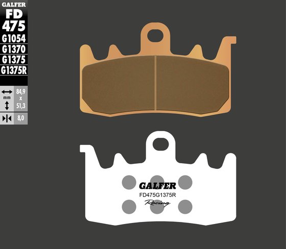 F 800 R (2015 - 2020) sintered metal brake pad | GALFER