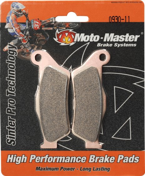 G 450 X (2008 - 2011) sintered metal racing brake pads | MOTO-MASTER