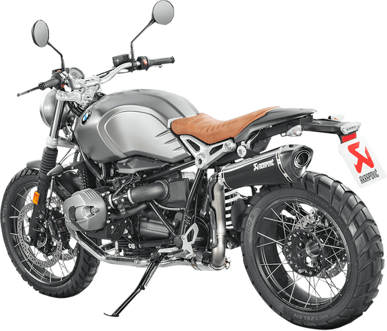 R NINET PURE (2017 - 2020) titanium high link pipe for bmw rninet scrambler | AKRAPOVIC