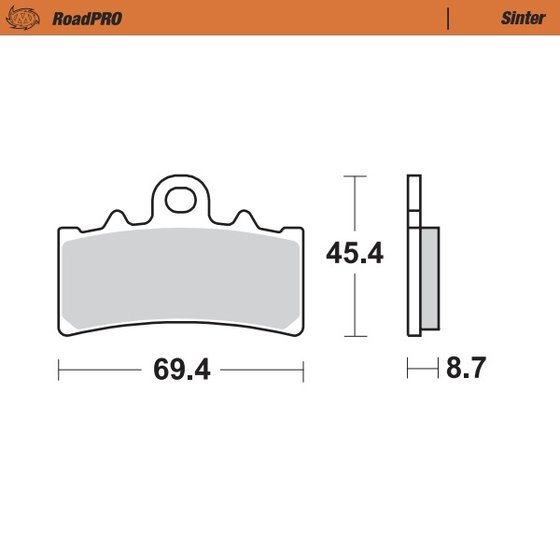 G 310 GS (2017 - 2022) sintered front brake pad | MOTO-MASTER