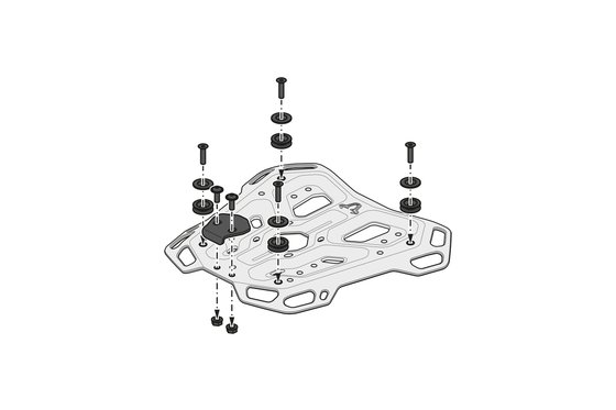 S 1000 XR (2019 - 2022) adventure rack black | SW-MOTECH