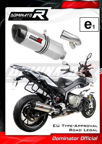 S 1000 XR (2015 - 2019) homologated exhaust silencer hp1 | Dominator