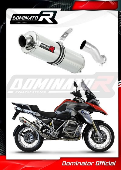 R 1200 GS ADVENTURE (2013 - 2018) exhaust silencer muffler st | Dominator