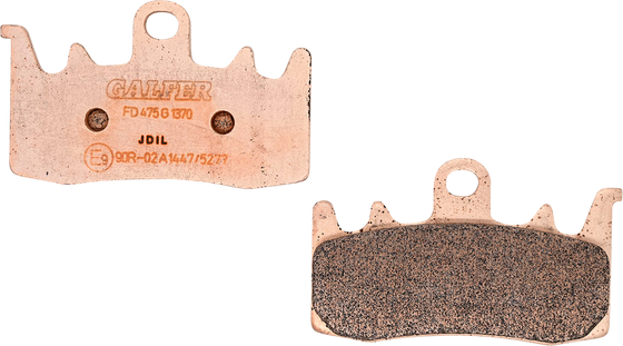 S 1000 XR (2015 - 2019) street sinter brake pads for bmw/ducati (front) | GALFER