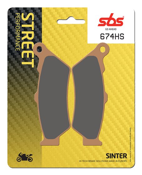 F 700 GS (2013 - 2016) brakepads sintered | SBS