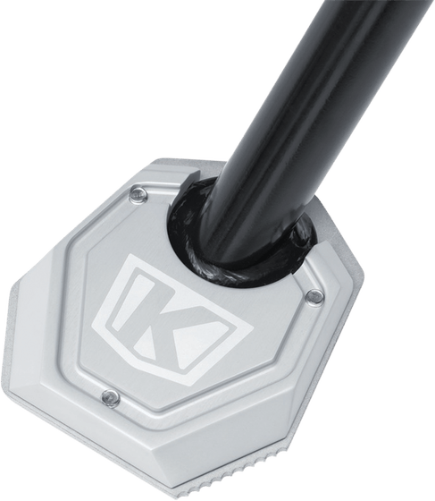 R 1200 GS (2012 - 2019) silver kickstand pad for bmw r | KURYAKYN