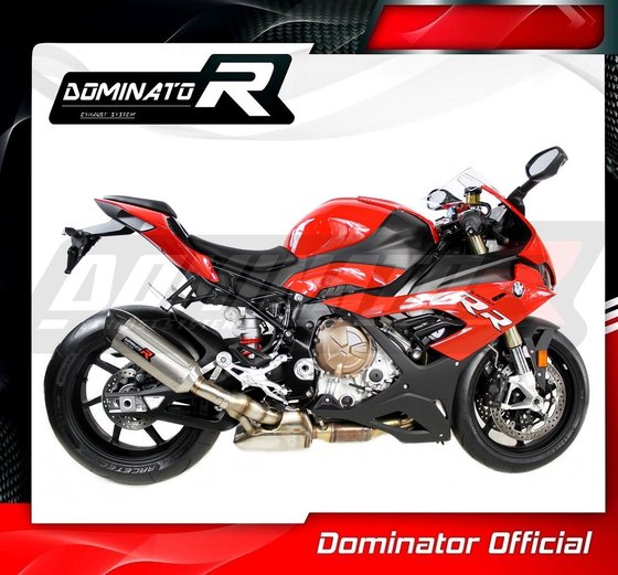 S 1000 RR (2019 - 2020) homologated exhaust silencer hp1 | Dominator