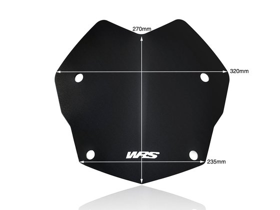 R 1250 GS ADVENTURE (2019 - 2020) rallye windshield for bmw r1250gs | WRS