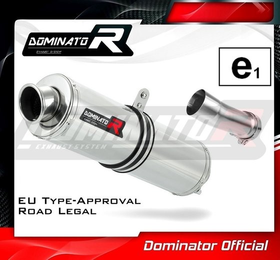 R 1250 R (2019 - 2020) homologated exhaust silencer round | Dominator