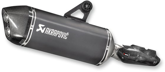 R 1200 GS ADVENTURE (2014 - 2018) black titanium slip-on muffler for r1200gs 17 | AKRAPOVIC