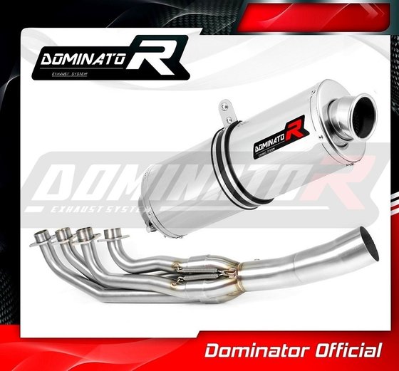 K 1200 RS (1997 - 2000) exhaust full system manifold silencer oval | Dominator