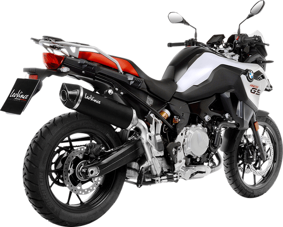 F 850 GS ADVENTURE (2019 - 2022) nero slip-on mufflers | LEOVINCE