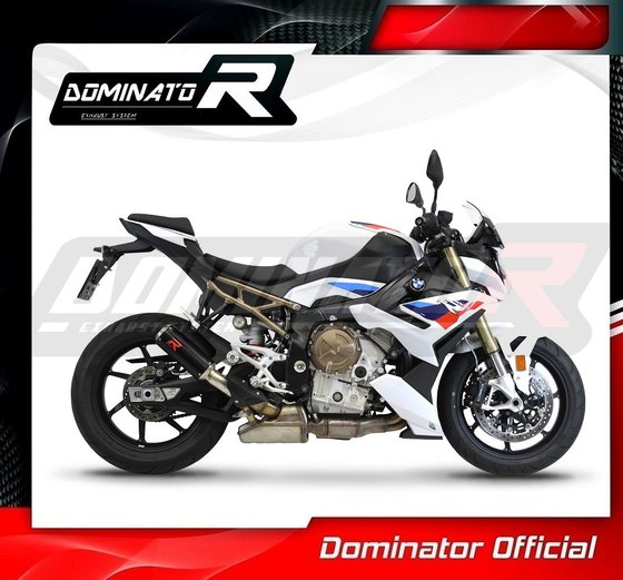 S 1000 R (2021 - 2022) exhaust silencer gp black | Dominator