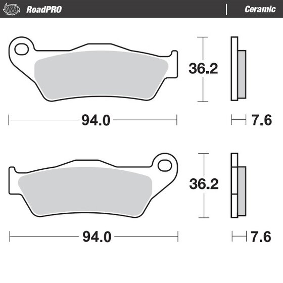 R NINET PURE (2017 - 2022) ceramic brake pad | MOTO-MASTER